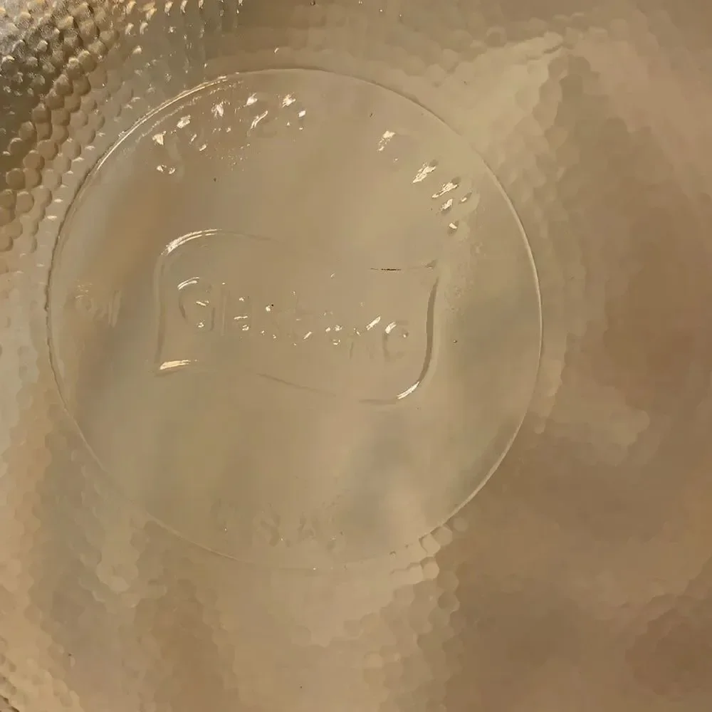 Glasbake USA J2429 8 Inch Clear Glass Pie Plate Baking Kitchen Heavy Durable